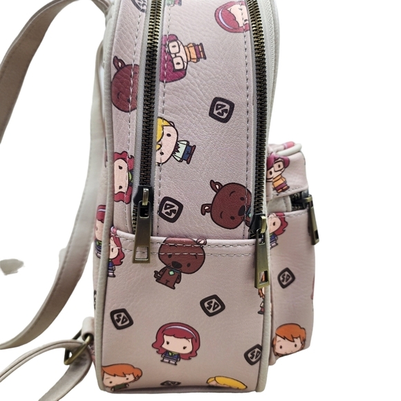 Scooby-Doo Chibi Funko All Over Print Mini Backpack BioWorld Velma Shaggy - Picture 7 of 10